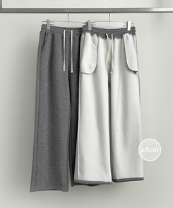 【SHORT/LONG丈別】ワイドトレーニングパンツ8色