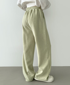 【SHORT/LONG丈別】ワイドトレーニングパンツ8色 LIGHT GREEN