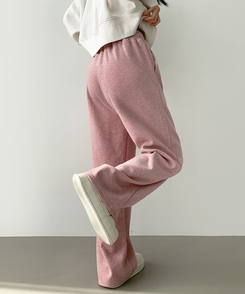 【SHORT/LONG丈別】ワイドトレーニングパンツ8色 PINK