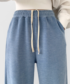 【SHORT/LONG丈別】ワイドトレーニングパンツ8色 AQUA