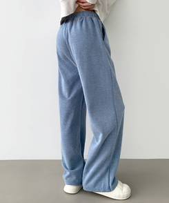 【SHORT/LONG丈別】ワイドトレーニングパンツ8色 AQUA