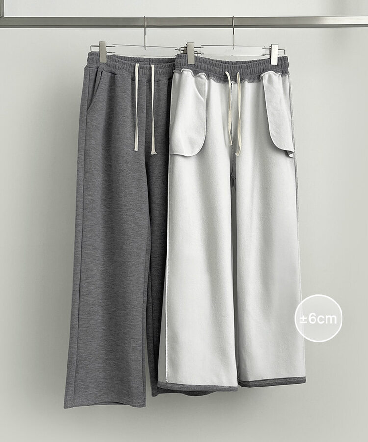 【SHORT/LONG丈別】ワイドトレーニングパンツ8色