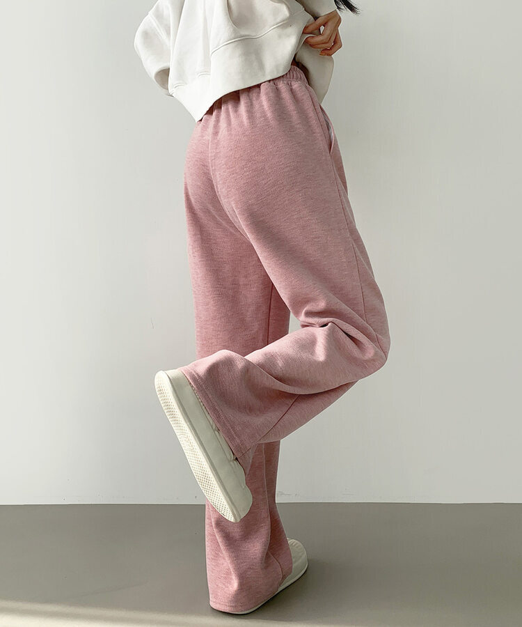 【SHORT/LONG丈別】ワイドトレーニングパンツ8色 PINK