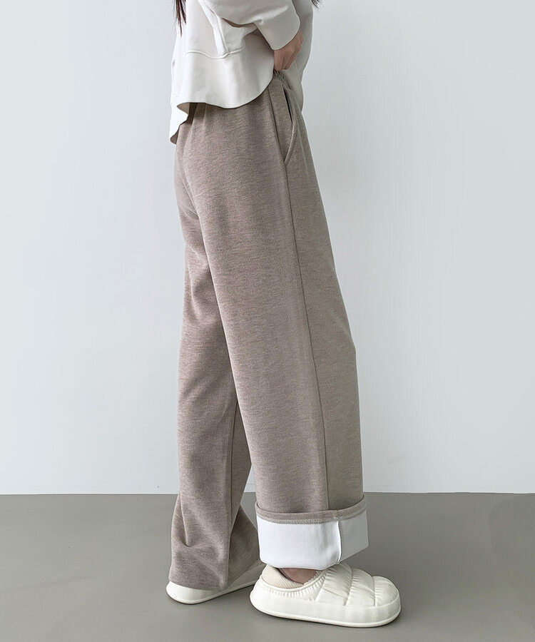 【SHORT/LONG丈別】ワイドトレーニングパンツ8色 BEIGE