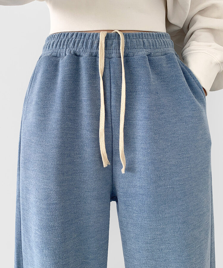 【SHORT/LONG丈別】ワイドトレーニングパンツ8色 AQUA