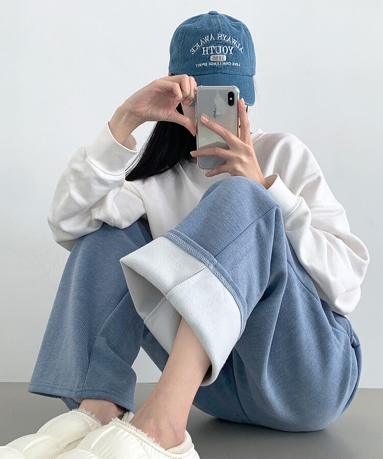 【SHORT/LONG丈別】ワイドトレーニングパンツ8色 AQUA