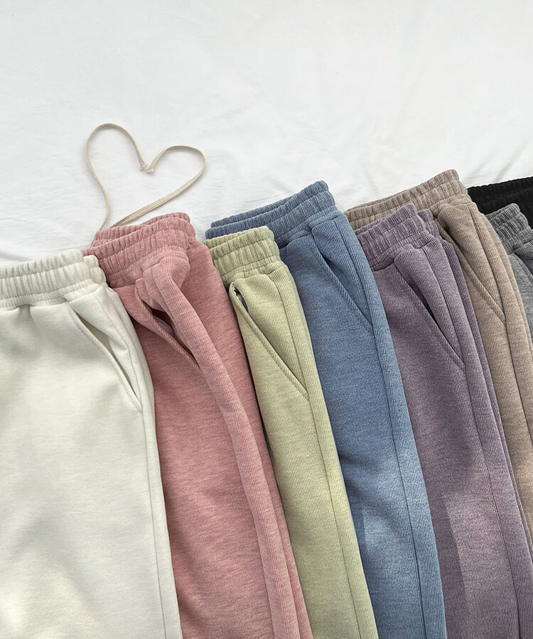 【SHORT/LONG丈別】ワイドトレーニングパンツ8色