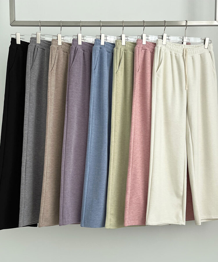 【SHORT/LONG丈別】ワイドトレーニングパンツ8色