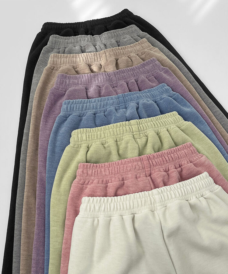 【SHORT/LONG丈別】ワイドトレーニングパンツ8色