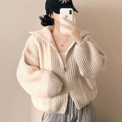 ☆ Stone  ☆ ニット ジップアップ ジャンパー STONE ISLAND ジップニット