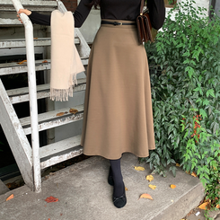 2丈ウール混フレアスカート｜ミニスカート｜韓国ファッション通販 SONA