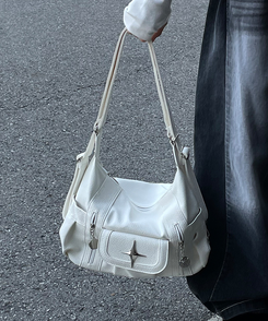 HERMESホワイトレザー ショルダーバッグ HERMES ホワイト レザー ショルダーバッグ - メルカリ