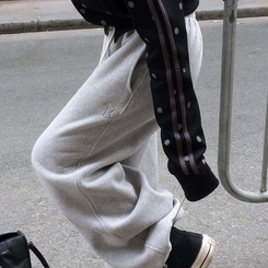 【SHORT/LONG 丈別】ドローストリングワイドパンツ6色 GRAY