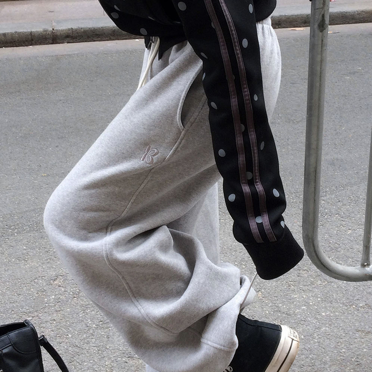 【SHORT/LONG 丈別】ドローストリングワイドパンツ6色 GRAY