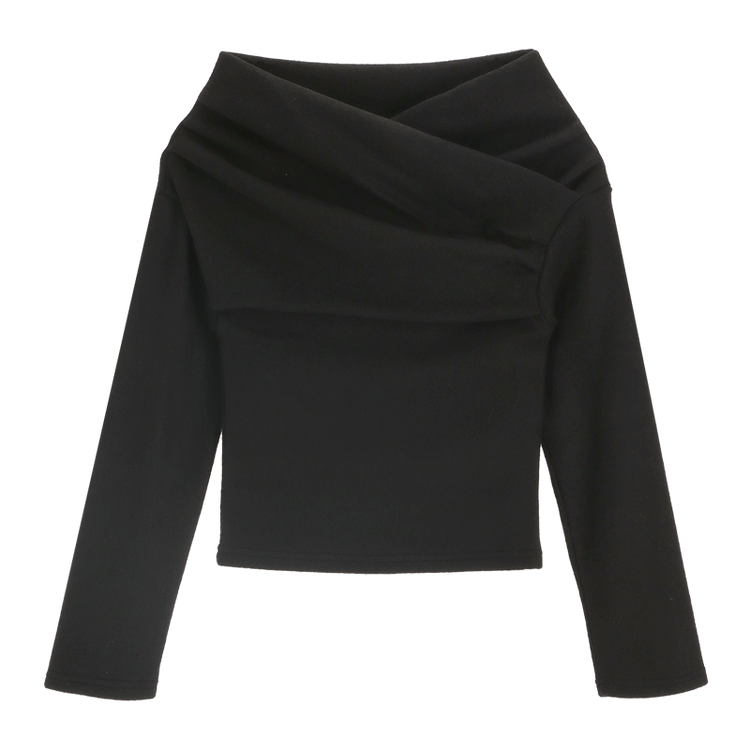 オフショルダートップス｜長袖Tシャツ｜韓国ファッション通販 SONA