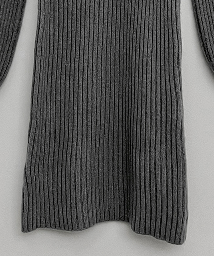 골지스퀘어벌룬미니니트원피스