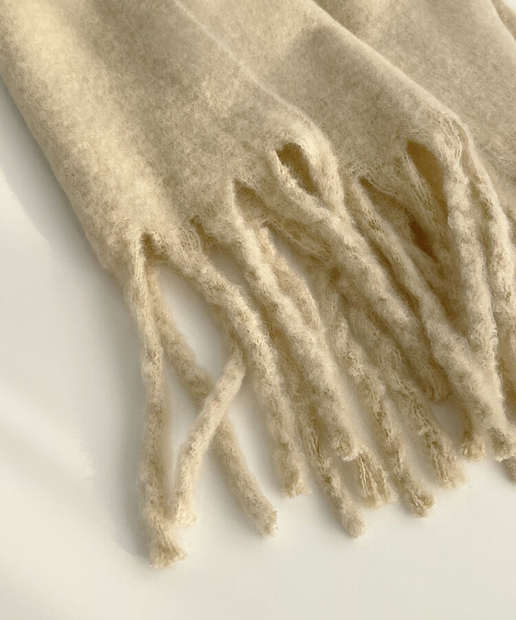 ロングタッセルマフラー12色