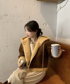 フードムートンジャケット｜ジャケット｜韓国ファッション通販 SONA