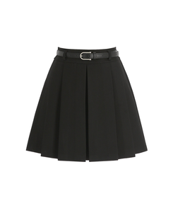 【SET】ベルト＋プリーツミニスカート