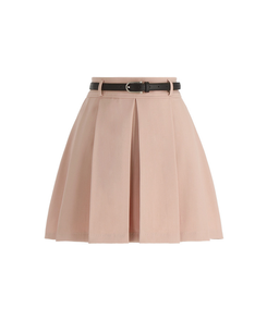 【SET】ベルト＋プリーツミニスカート