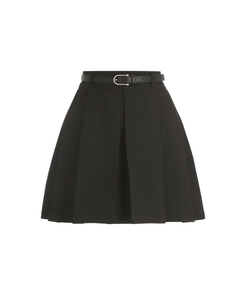 【SET】ベルト＋プリーツミニスカート
