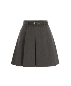 【SET】ベルト＋プリーツミニスカート
