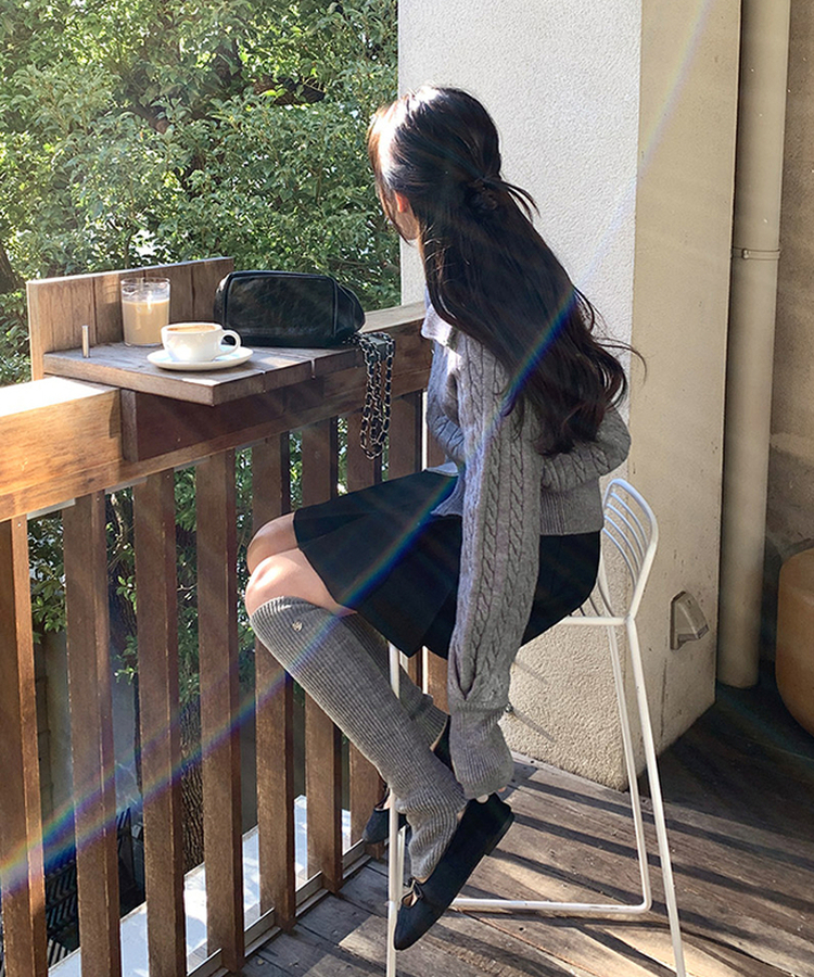 【SET】ベルト＋プリーツミニスカート BLACK(AUTUMN VERSION+BELT)