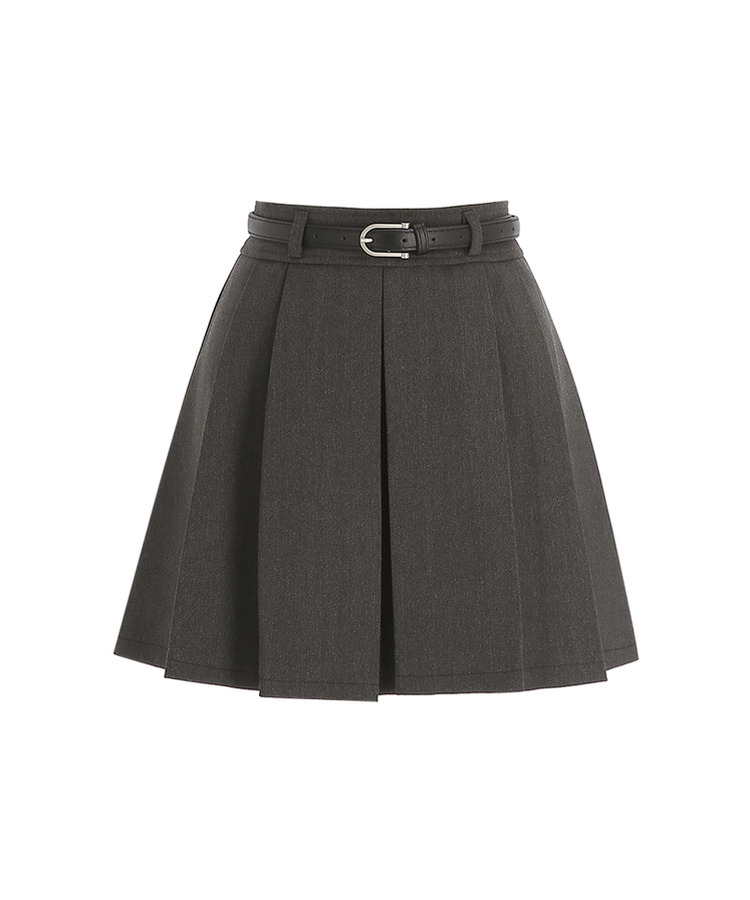 【SET】ベルト＋プリーツミニスカート