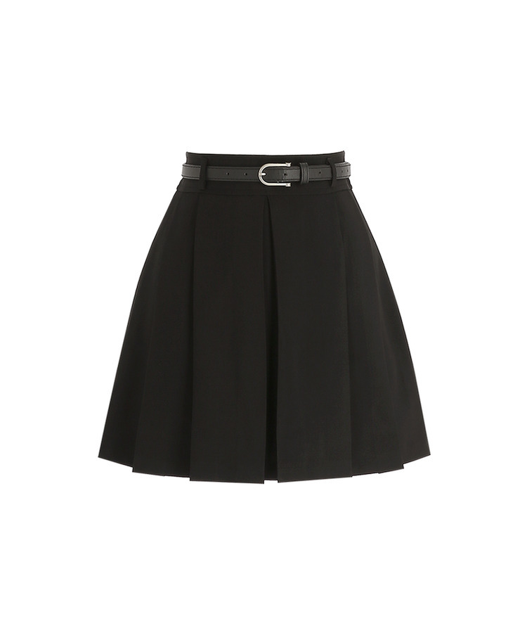 【SET】ベルト＋プリーツミニスカート