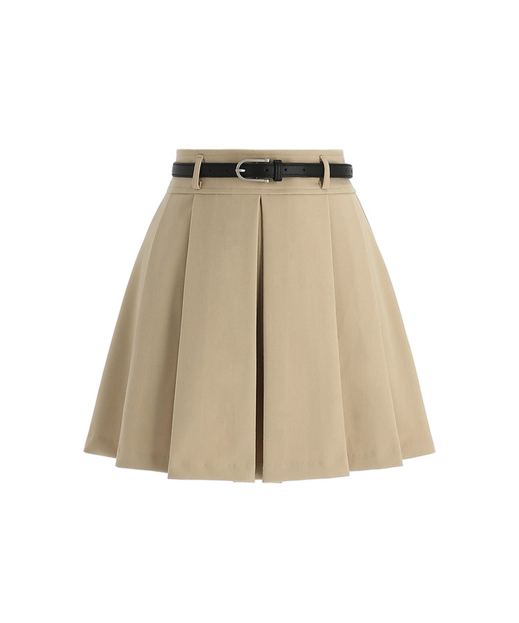 【SET】ベルト＋プリーツミニスカート