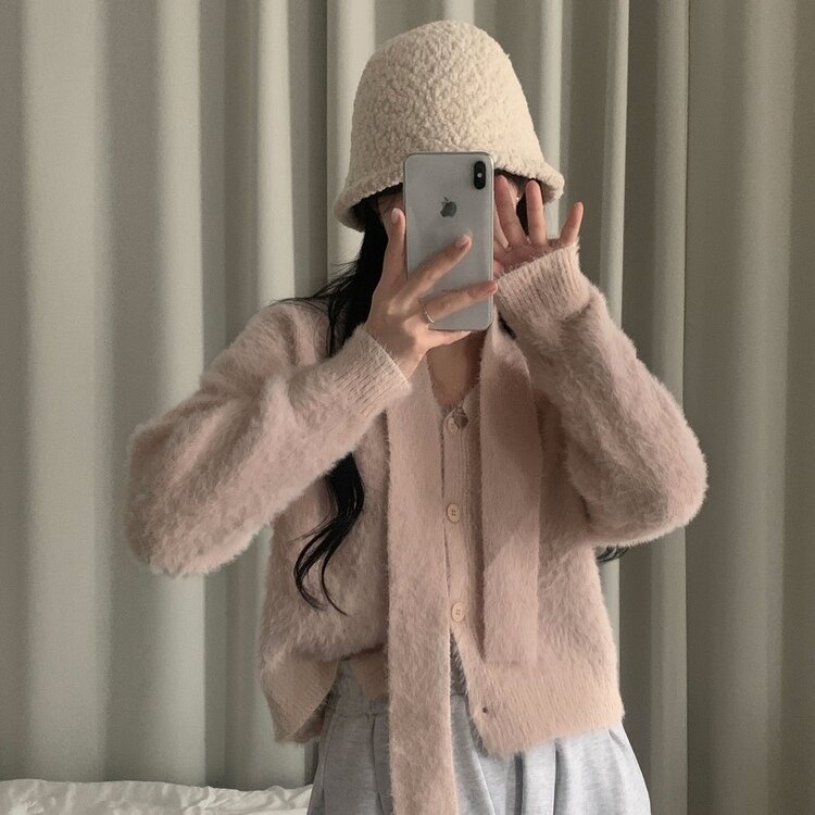 ANNTIAN ニットカーディガン Steven Alan＞オーストラリアン ウール ミックス ニット
