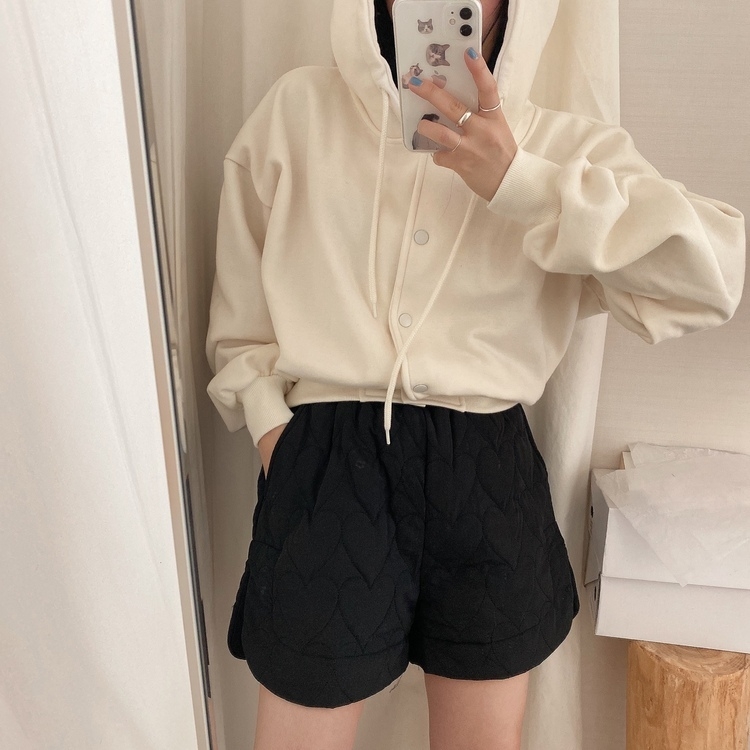 ハートキルティングバンディングショートパンツ｜ショートパンツ