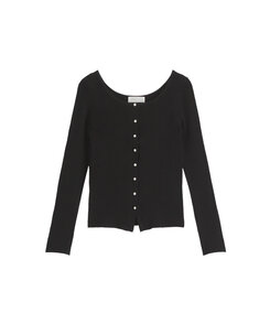 パールボタンカーディガン