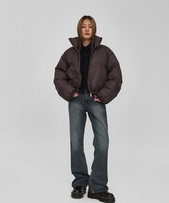 ウォッシングワイドブーツカットデニムパンツ DENIM