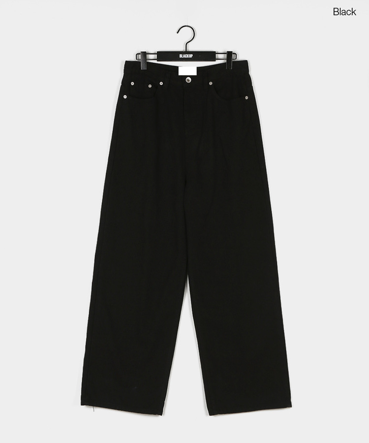 ユニセックスワイドコットンパンツ