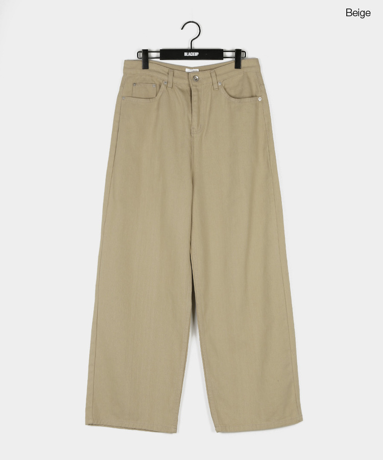 ユニセックスワイドコットンパンツ