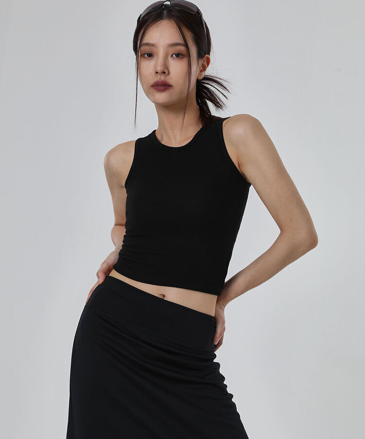 マキシロングスカート BLACK