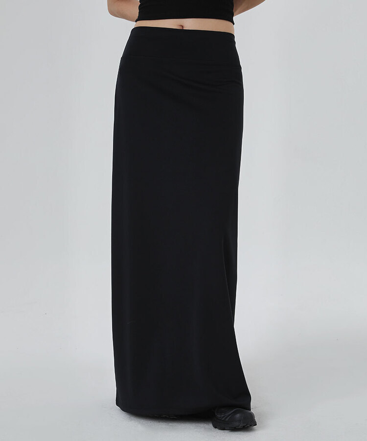 マキシロングスカート BLACK