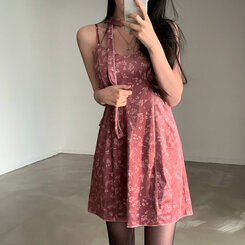 sensam by manato ベルベット ミニワンピース sensam by manato