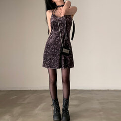 sensam by manato ベルベット ミニワンピース sensam by manato ベルベット ミニワンピース