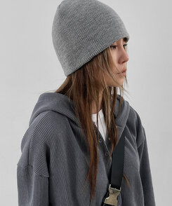ファッション雑貨 デイリービーニー9色 GRAY