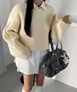 ファッション雑貨 キュートウサギキーホルダー WHITE