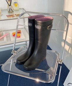 ブーツ ベルトロングレインブーツ