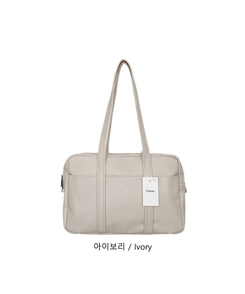 ポケットレザービッグショルダーバッグ