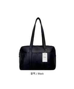 ポケットレザービッグショルダーバッグ