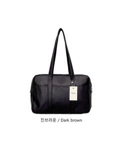 ポケットレザービッグショルダーバッグ