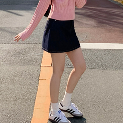 [新品] デニムミニスカート fbf8c6e358bfcd5a9d8138e18f24aa