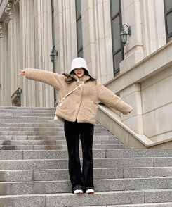 キルティング裏地ボアジャケット｜ジャケット｜韓国ファッション通販 SONA