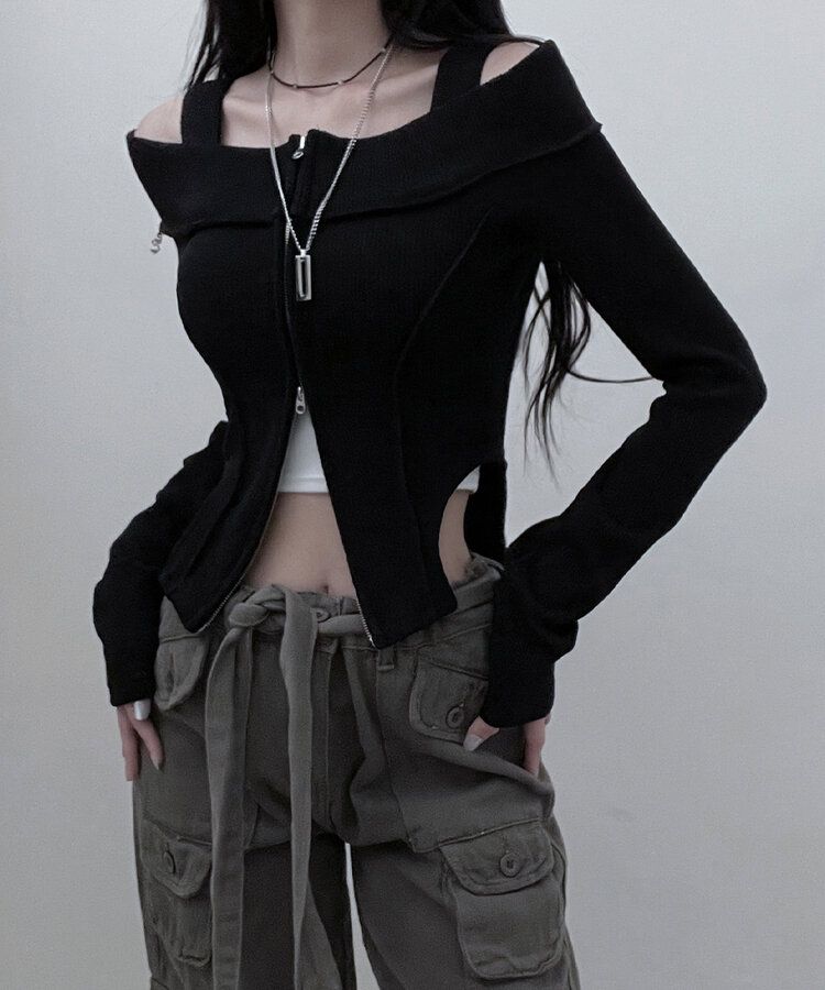 aermaboutique オフショルダートップス aermaboutique オフショルダートップス トップス