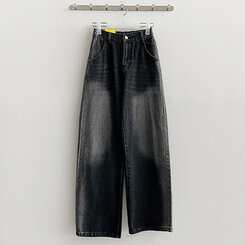 ディープウォッシングワイドデニムパンツ